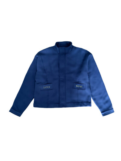 Love Wins Turtleneck Zip-Up
