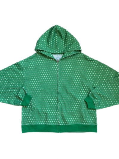 Polka Dot Zip- Up