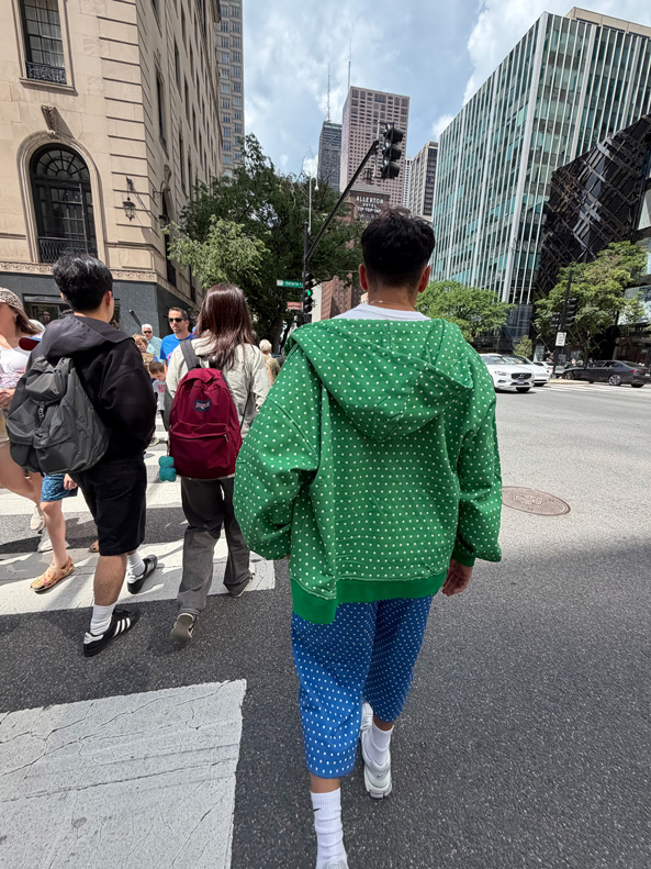 Polka Dot Zip- Up - Image 2
